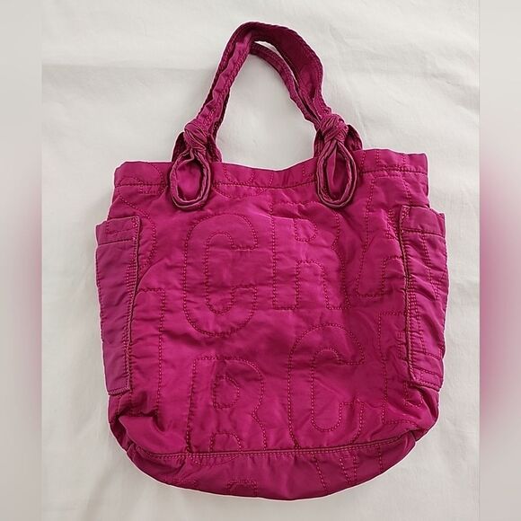 Marc by Marc Jacobs Tote Bag Pink Fuchsia Workwear Everyday Essential Quilted - Picture 3 of 14